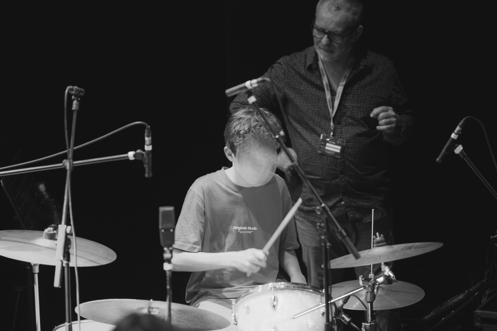 Benjamin Jouet à la batterie