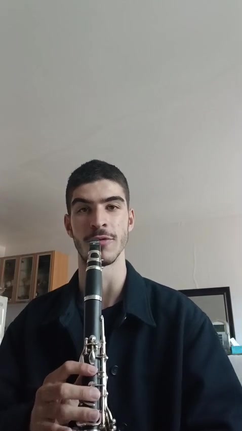 Wassim Boubker Boutahar à la clarinette