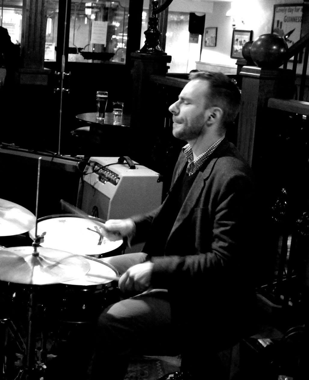 Julien Portelli à la batterie